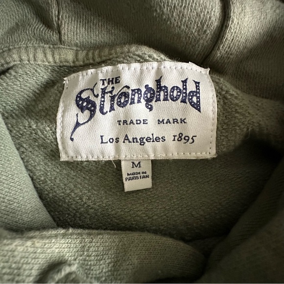 The Stronghold Hoodie Mens Medium Venice California Los Angeles Graphic Pullover - Picture 4 of 12